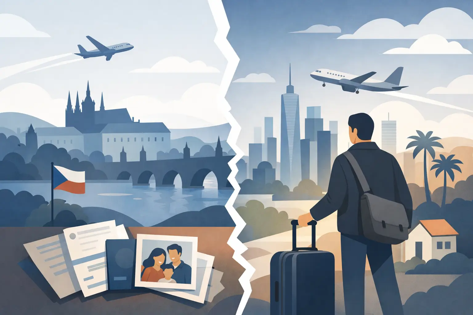 Osobní příběh emigrace z Česka bez pozlátka